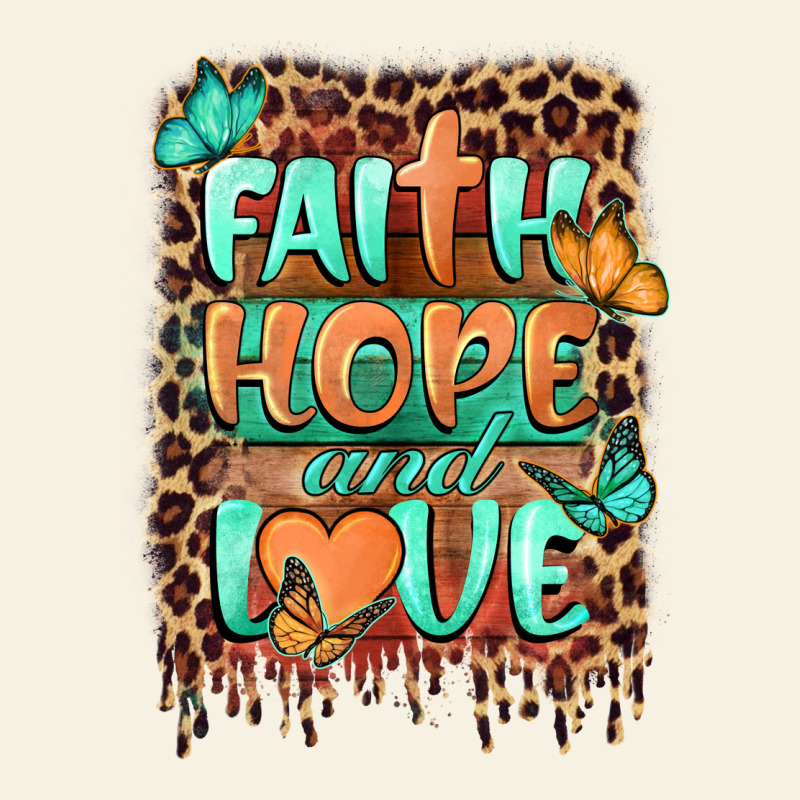 Faith Hope And Love Vintage Tee by BarkalooDesign | Teevron