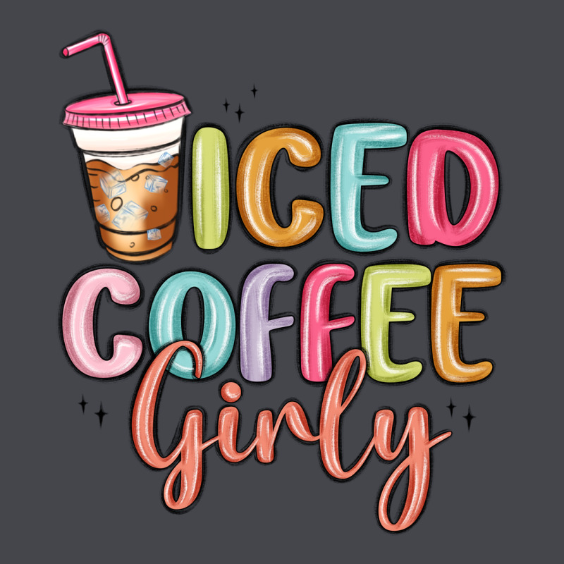 Iced Coffee Girly Long Sleeve Tee by MaliasSmallBusiness | Teevron