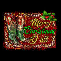 Merry Christmas Y'all Boots Ladies Tee | Teevron