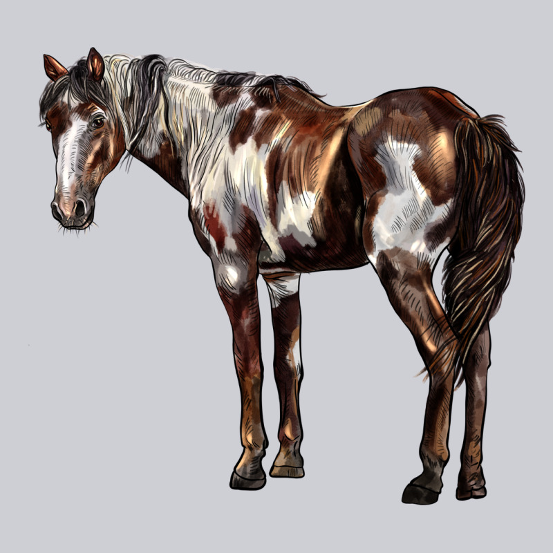 Mustang Horse Heavyweight Sweatshirt by LillyAllenDesigns | Teevron