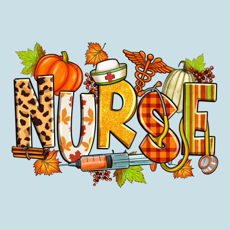 Fall Nurse Ladies Tee by Zillion Design Studio | Teevron