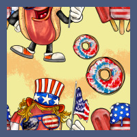 Patriotic Hotdog Ice Cream Donat Vintage Hoodie | Teevron