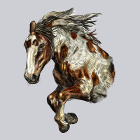 Mustang Horse Heavyweight Sweatshirt | Teevron
