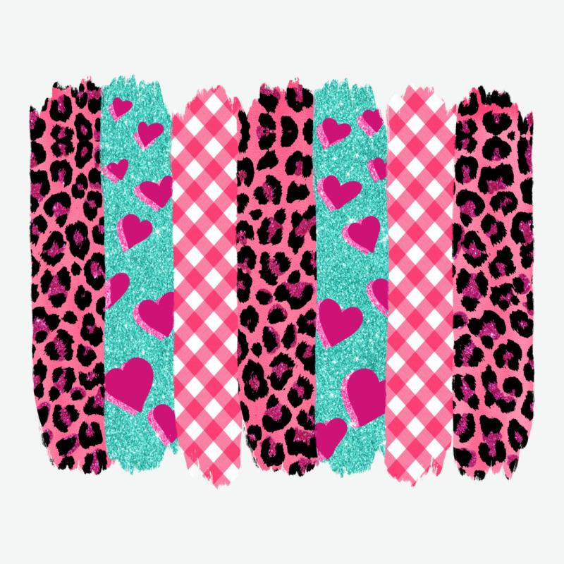 Valentine's Day Brushstrokes Urban Heavy Tee by BarkalooDesign | Teevron