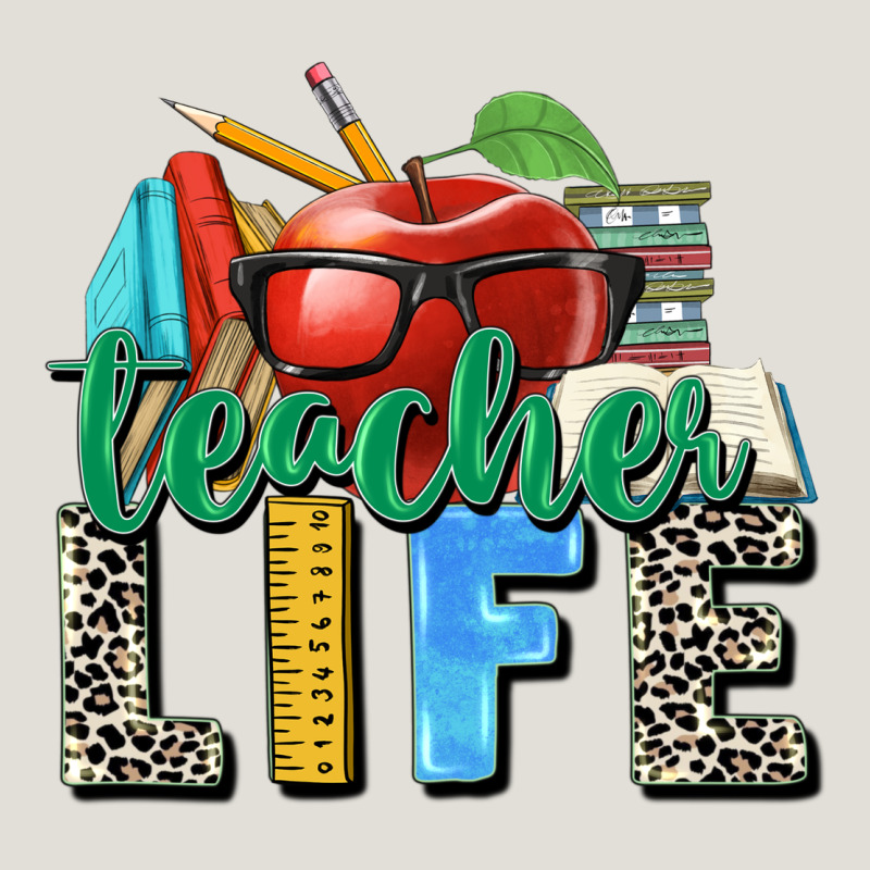 Teacher Life Heavy Core Tee by Zillion Design Studio | Teevron