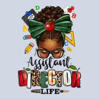 Assistant Director Life Afro Messy Bun Premium Sweatshirt | Teevron