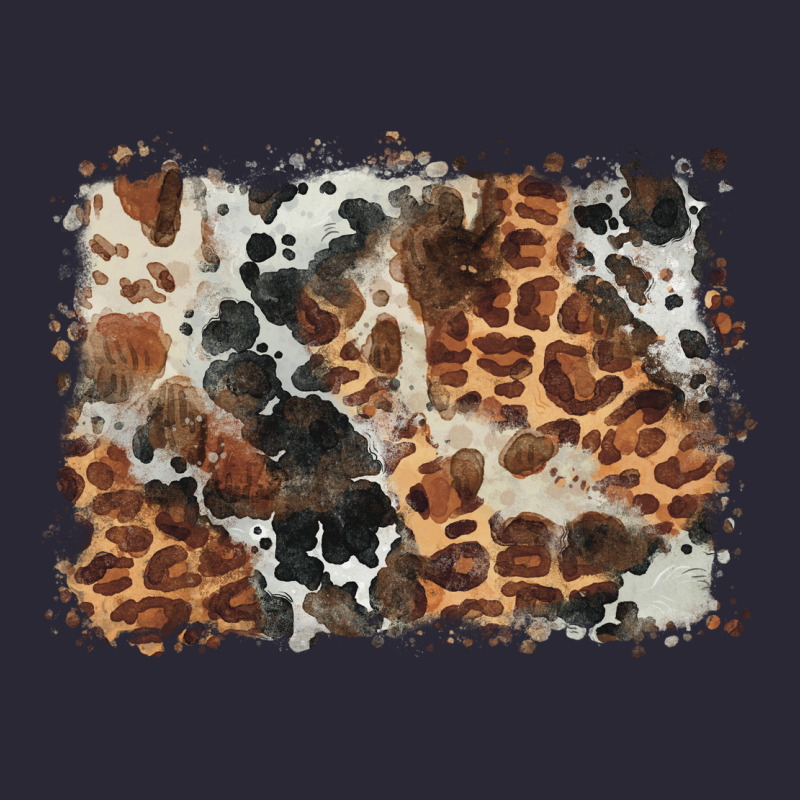 Cowhide Leopard Background Vintage Tee by BarkalooDesign | Teevron