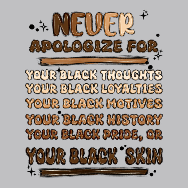 Never Apologize Long Sleeve Tee by MaliasSmallBusiness | Teevron
