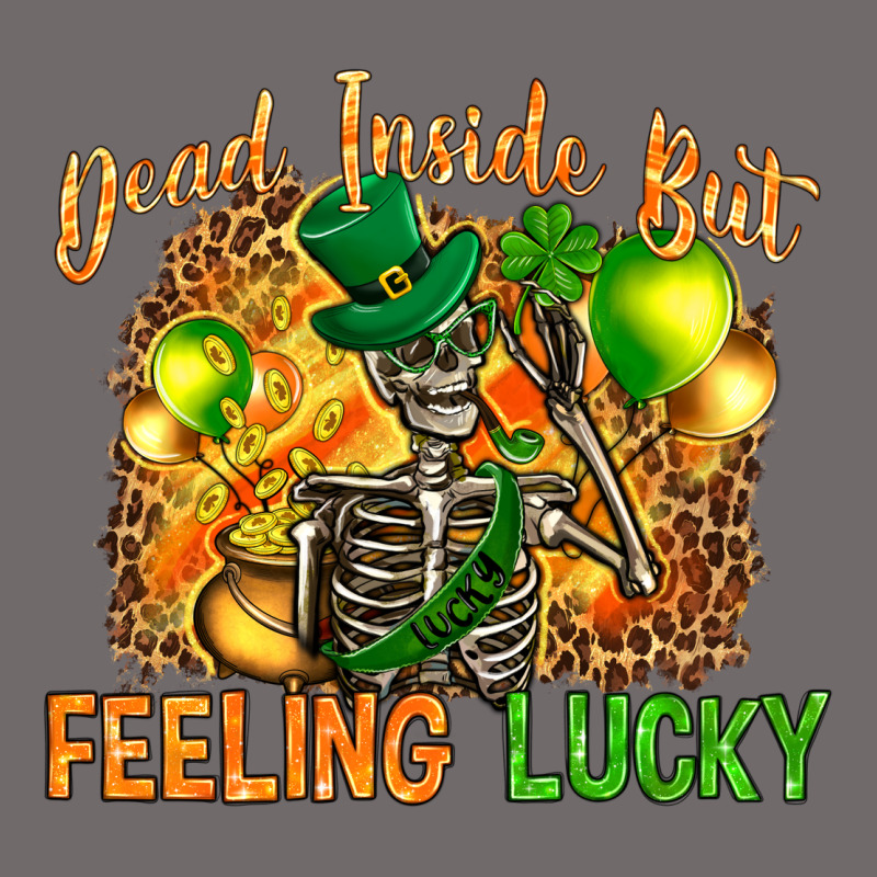 Dead Inside But Feeling Lucky Urban Heavy Tee by NancyCooperArtShop | Teevron