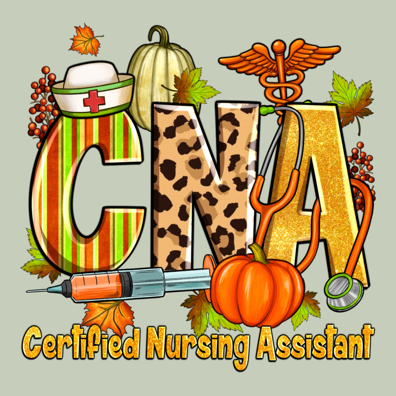 Fall Cna Certified Nursing Assistant Ladies Tee by Zillion Design Studio | Teevron