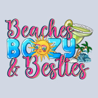Beaches Boozy Besties Summer Premium Sweatshirt | Teevron