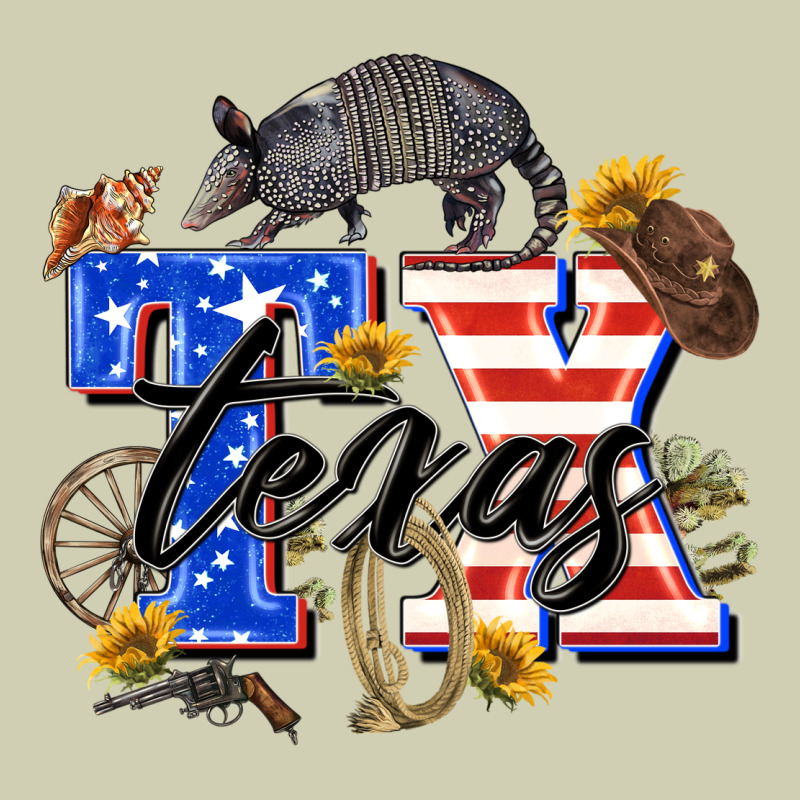 Texas Tx Heavy Core Tee by Zillion Design Studio | Teevron