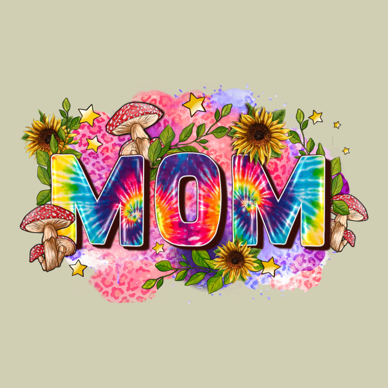 Tie Dye Mom Heavy Core Tee by Zillion Design Studio | Teevron