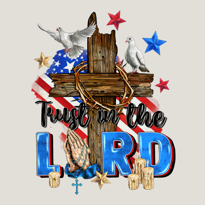 Trust In The Lord Heavy Core Tee by Zillion Design Studio | Teevron