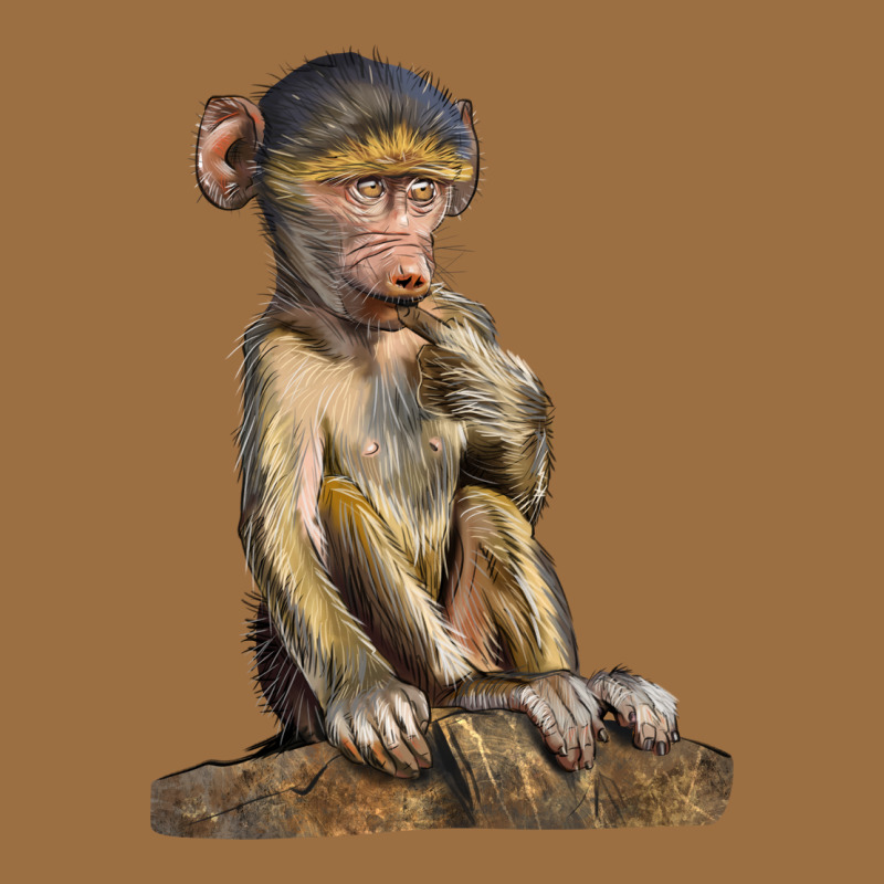 Baby Baboon Illustrations Vintage Tee by LillyAllenDesigns | Teevron