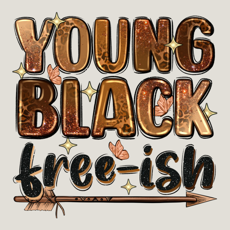 Young Black Free-ish Heavy Core Tee by Zillion Design Studio | Teevron