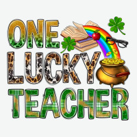 One Lucky Teacher St Patricks Urban Heavy Tee | Teevron