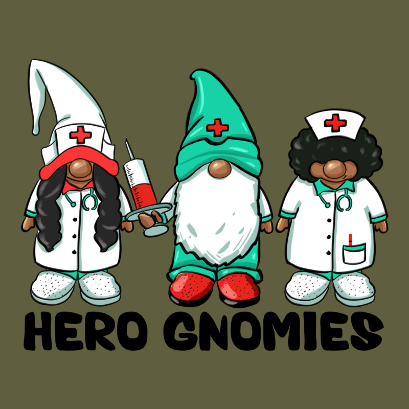 Hero Gnomies African American Nurse Gnomies Medical Gnomies Vintage Tee by BarkalooDesign | Teevron