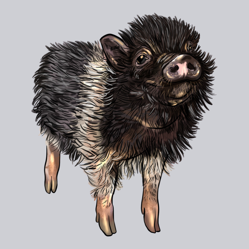 Baby Hampshire Pig Heavyweight Sweatshirt by LillyAllenDesigns | Teevron