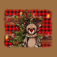 Reindeer Trees Background Vintage Tee | Teevron