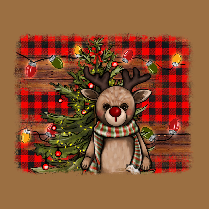 Reindeer Trees Background Vintage Tee by AdoDesignShop | Teevron