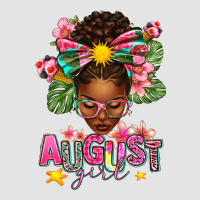 August Girl Afro Woman Summer Premium Sweatshirt | Teevron