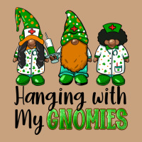 Hanging With My Gnomies African American Nurse Gnomies Vintage Tee | Teevron