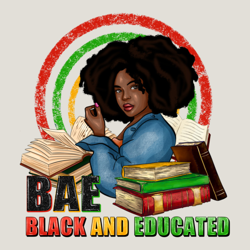 Bae Black And Educated Heavy Core Tee by Zillion Design Studio | Teevron