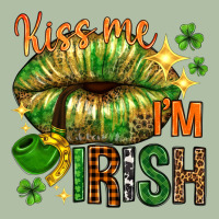 Kiss Me Im Irish With Lip Urban Heavy Tee | Teevron