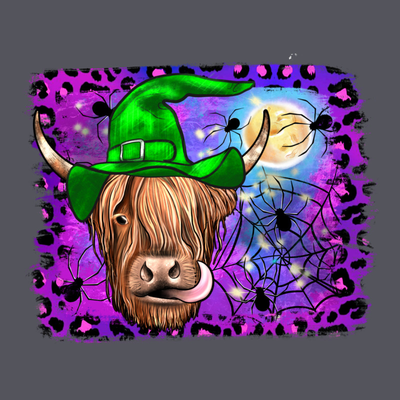 Highland Cow Halloween Vintage Hoodie by JahusDesignShop | Teevron