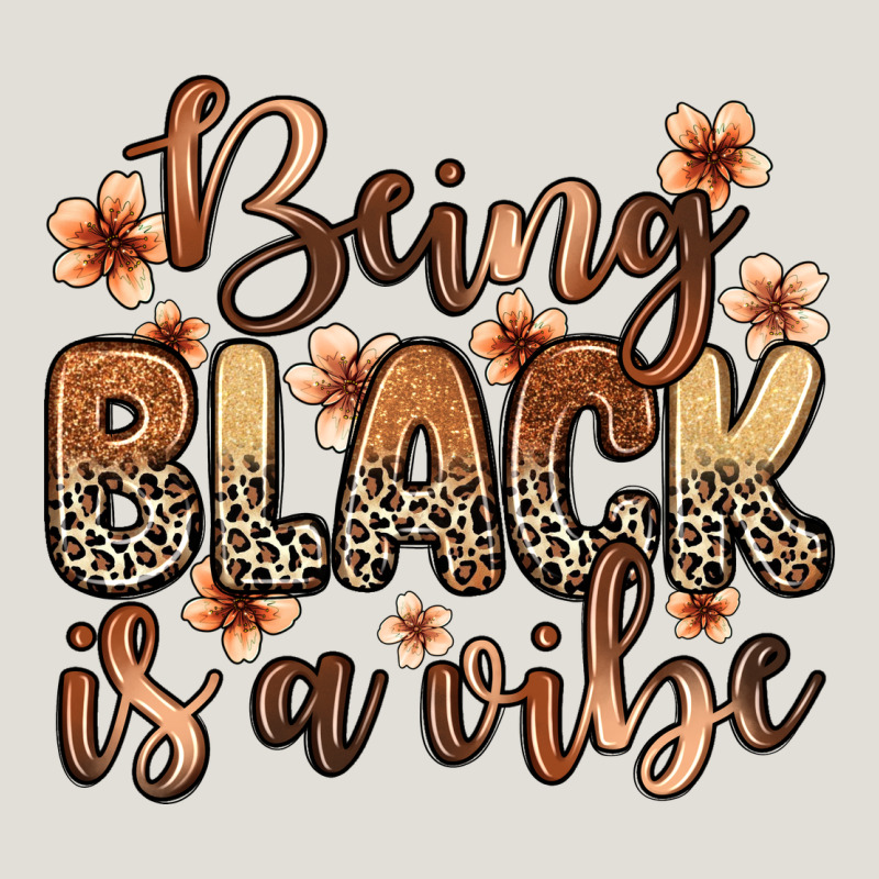 Being Black Is A Vibe Heavy Core Tee by Zillion Design Studio | Teevron