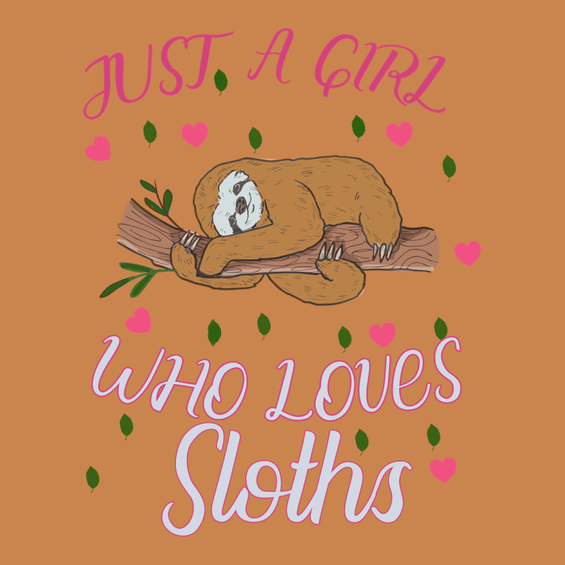 Just A Girl Who Lowes Sloths Heavyweight Hoodie by Bettercallsaul | Teevron