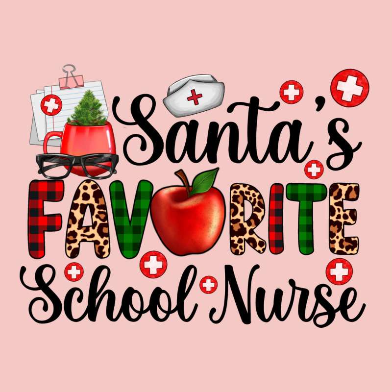 Santa's Favorite  School Nurse Urban Heavy Tee by AdoDesignShop | Teevron