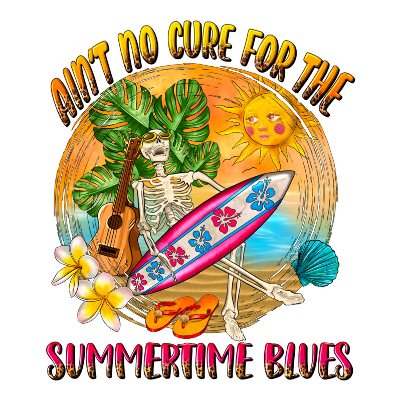 Ain't No Cure For The Summertime Blues Premium Sweatshirt by NancyCooperArtShop | Teevron