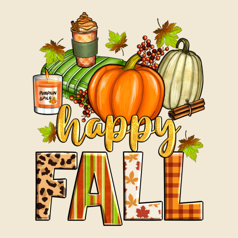 Happy Fall Ladies Tee by Zillion Design Studio | Teevron