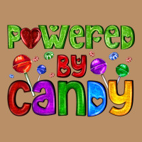 Powered By Candy With Lollipops Vintage Hoodie | Teevron