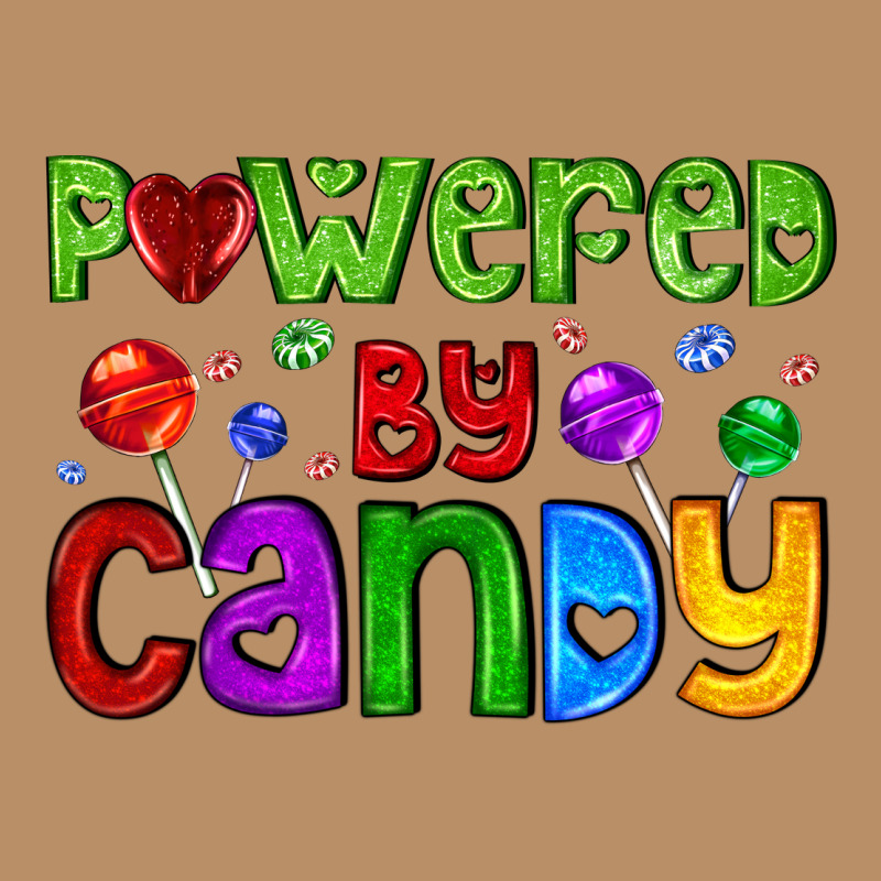 Powered By Candy With Lollipops Vintage Hoodie by AdoDesignShop | Teevron