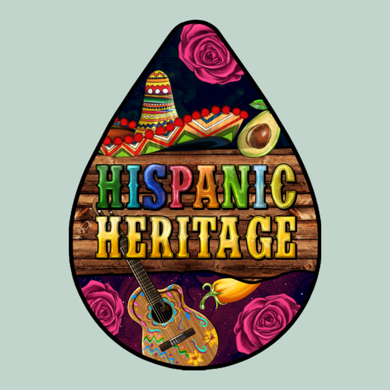 Teardrop Hispanic Heritage Zipper Hoodie by BundleAndBundleShop | Teevron