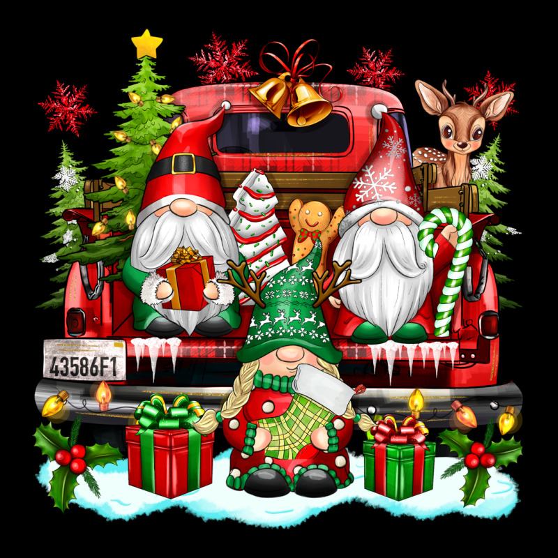 Christmas Gnome Truck Heavy Core Tee by texasbilliewilder | Teevron