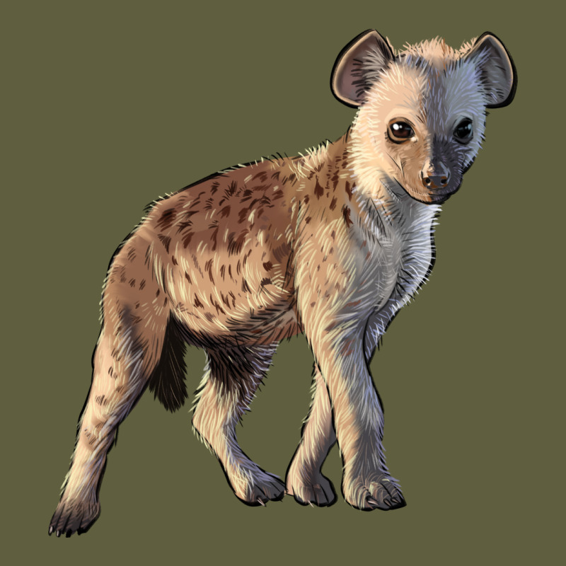 Baby Hyena Illustrations Vintage Tee by LillyAllenDesigns | Teevron