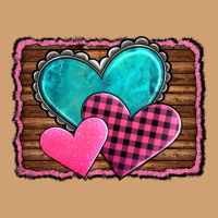 Valentine's Day Hearts Turquoise Heart Vintage Tee | Teevron
