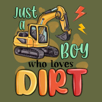 Just A Boy Who Loves Dirt Long Sleeve Tee | Teevron