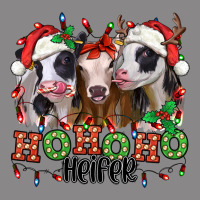 Ho Ho Ho Heifer Christmas Heifers Vintage Tee | Teevron