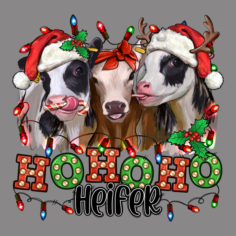 Ho Ho Ho Heifer Christmas Heifers Vintage Tee by Jasminsmagicworld | Teevron