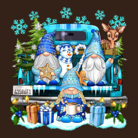 Snowman Gnome Truck Heavy Core Tee | Teevron
