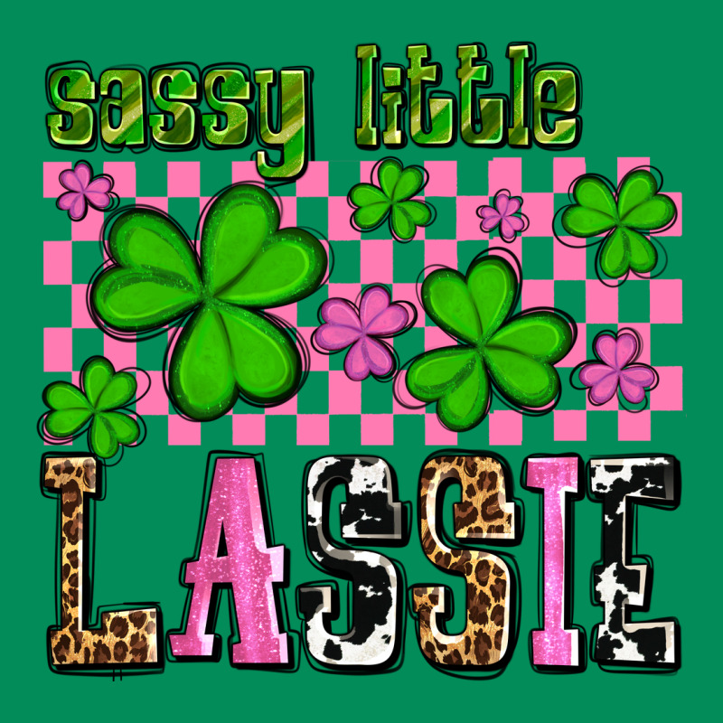 St. Patrick's Day Sassy Little Lassie Urban Hoodie by OliviaCreatesArt | Teevron