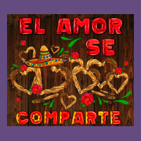 El Amor Se Comparte With Churros Vintage Hoodie | Teevron