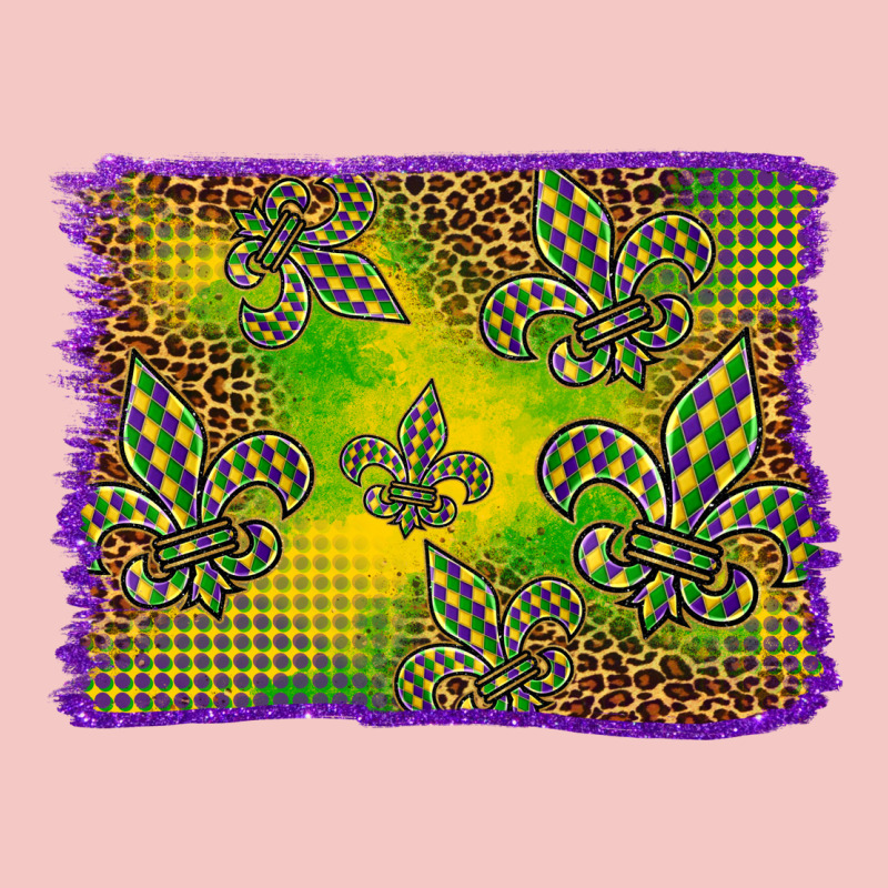 Mardi Gras Background Urban Heavy Tee by BarkalooDesign | Teevron