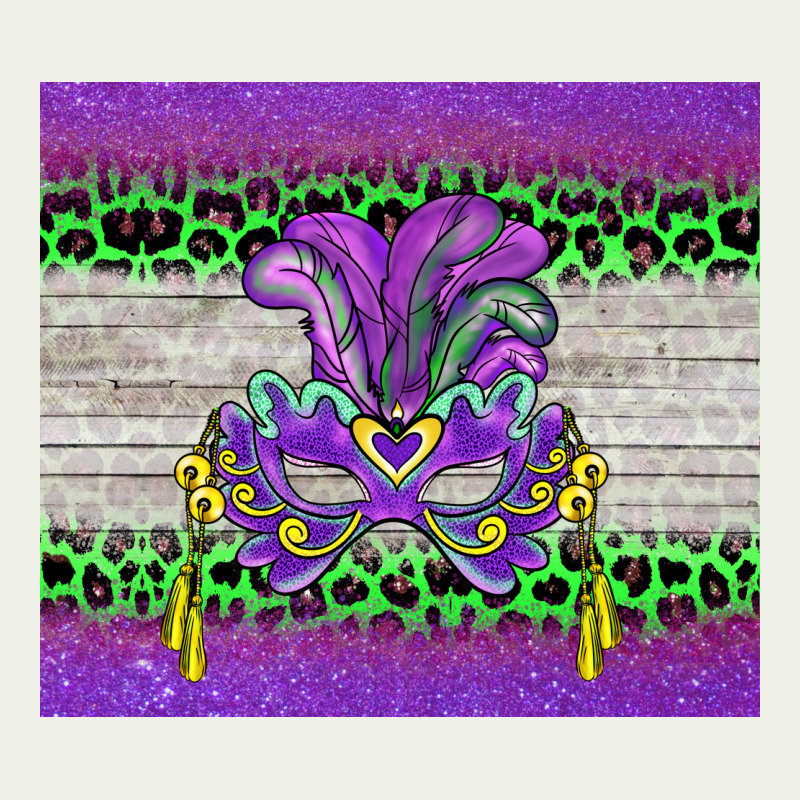 Mardi Gras  Mask Urban Heavy Tee by BarkalooDesign | Teevron