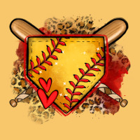 Softball Home Plate Vintage Hoodie | Teevron